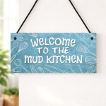 Mud Kitchen Outdoor Garden Sign For Children Welcome Sign