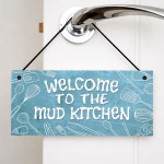 Mud Kitchen Outdoor Garden Sign For Children Welcome Sign