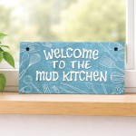 Mud Kitchen Outdoor Garden Sign For Children Welcome Sign