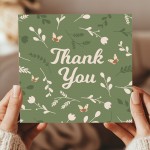 Floral Thank You Card with Envelope Appreciation Card Floral Thank You Card with Envelope Appreciation Card