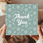 Floral Thank You Appreciation Card For Women Teachers Volunteers Floral Thank You Appreciation Card For Women Teachers Volunteers