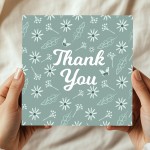 Floral Thank You Appreciation Card For Women Teachers Volunteers Floral Thank You Appreciation Card For Women Teachers Volunteers