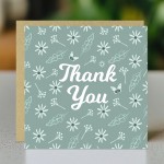 Floral Thank You Appreciation Card For Women Teachers Volunteers Floral Thank You Appreciation Card For Women Teachers Volunteers