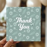 Floral Thank You Appreciation Card For Women Teachers Volunteers Floral Thank You Appreciation Card For Women Teachers Volunteers