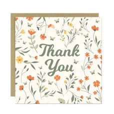 Floral Thank You Cards For Women Appreciation Card For Teachers 
