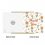 Thank You Card for Teacher Floral Thank You Greeting Card Thank You Card for Teacher Floral Thank You Greeting Card