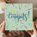 Congrats Card For Friends Family Colleagues Well Done Congrats Card For Friends Family Colleagues Well Done