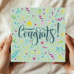 Congrats Card For Friends Family Colleagues Well Done Congrats Card For Friends Family Colleagues Well Done