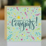 Congrats Card For Friends Family Colleagues Well Done Congrats Card For Friends Family Colleagues Well Done