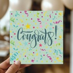 Congrats Card For Friends Family Colleagues Well Done Congrats Card For Friends Family Colleagues Well Done