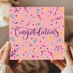 Congratulations Card For Women Well Done Congrats Greetings Card Congratulations Card For Women Well Done Congrats Greetings Card