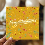 Congratulations Card For Men Women Congrats Well Done Exams Congratulations Card For Men Women Congrats Well Done Exams