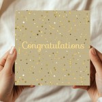 Congratulations Card with Envelope Congrats Graduation New Job