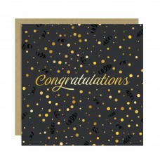 Congratulations Greeting Card Luxury Blank Card with Envelope