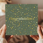 Congratulations Card Congrats Celebration New Job Graduation Congratulations Card Congrats Celebration New Job Graduation