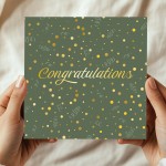 Congratulations Card Congrats Celebration New Job Graduation Congratulations Card Congrats Celebration New Job Graduation