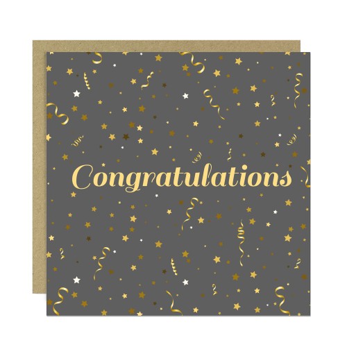 Elegant Congratulations Card with Envelope Graduation Promotion Elegant Congratulations Card with Envelope Graduation Promotion