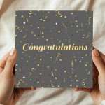 Elegant Congratulations Card with Envelope Graduation Promotion Elegant Congratulations Card with Envelope Graduation Promotion