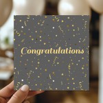 Elegant Congratulations Card with Envelope Graduation Promotion Elegant Congratulations Card with Envelope Graduation Promotion