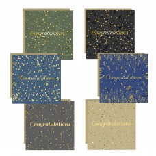 6 Pack Congratulations Cards For Men Women Congrats Card