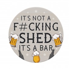 Novelty Shed Sign Funny Home Bar Sign Acrylic Garden Shed Garage