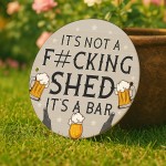 Novelty Shed Sign Funny Home Bar Sign Acrylic Garden Shed Garage Novelty Shed Sign Funny Home Bar Sign Acrylic Garden Shed Garage