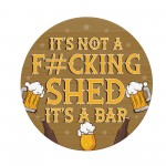 Rude Shed Sign Funny Home Bar Sign Acrylic Garden Shed Garage Rude Shed Sign Funny Home Bar Sign Acrylic Garden Shed Garage