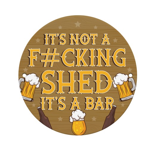 Rude Shed Sign Funny Home Bar Sign Acrylic Garden Shed Garage Rude Shed Sign Funny Home Bar Sign Acrylic Garden Shed Garage
