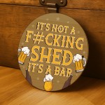 Rude Shed Sign Funny Home Bar Sign Acrylic Garden Shed Garage Rude Shed Sign Funny Home Bar Sign Acrylic Garden Shed Garage