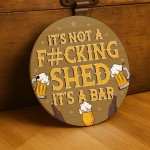 Rude Shed Sign Funny Home Bar Sign Acrylic Garden Shed Garage Rude Shed Sign Funny Home Bar Sign Acrylic Garden Shed Garage