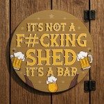 Rude Shed Sign Funny Home Bar Sign Acrylic Garden Shed Garage Rude Shed Sign Funny Home Bar Sign Acrylic Garden Shed Garage