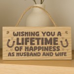 Congratulations Gift For Wedding Lifetime Of Happiness Sign Congratulations Gift For Wedding Lifetime Of Happiness Sign