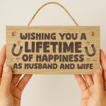 Congratulations Gift For Wedding Lifetime Of Happiness Sign Congratulations Gift For Wedding Lifetime Of Happiness Sign