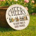 Novelty Home Bar Sign Cheers Plaque Bar Accessories For Home Bar