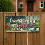 Garden Sign Cute Garden Plaque For Outside Wet My Plants Funny
