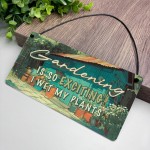 Garden Sign FUNNY Garden Plaque For Outside Wet My Plants Garden Sign FUNNY Garden Plaque For Outside Wet My Plants