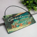 Garden Sign FUNNY Garden Plaque For Outside Wet My Plants Garden Sign FUNNY Garden Plaque For Outside Wet My Plants