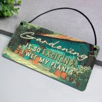 Garden Sign FUNNY Garden Plaque For Outside Wet My Plants Garden Sign FUNNY Garden Plaque For Outside Wet My Plants