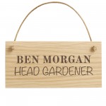 Personalised Garden Shed Hanging Engraved Sign Outdoor Personalised Garden Shed Hanging Engraved Sign Outdoor
