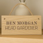 Personalised Garden Shed Hanging Engraved Sign Outdoor Personalised Garden Shed Hanging Engraved Sign Outdoor