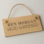 Personalised Garden Shed Hanging Engraved Sign Outdoor Personalised Garden Shed Hanging Engraved Sign Outdoor