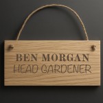 Personalised Garden Shed Hanging Engraved Sign Outdoor Personalised Garden Shed Hanging Engraved Sign Outdoor