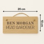 Personalised Garden Shed Hanging Engraved Sign Outdoor Personalised Garden Shed Hanging Engraved Sign Outdoor