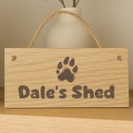 Personalised Dog Sign Pet Sign Gift For Dog Garden Shed Sign Personalised Dog Sign Pet Sign Gift For Dog Garden Shed Sign