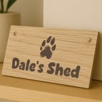 Personalised Dog Sign Pet Sign Gift For Dog Garden Shed Sign Personalised Dog Sign Pet Sign Gift For Dog Garden Shed Sign