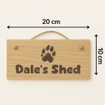 Personalised Dog Sign Pet Sign Gift For Dog Garden Shed Sign Personalised Dog Sign Pet Sign Gift For Dog Garden Shed Sign