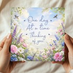 Thinking of You Sympathy Cards For Friends or Family Bereavement