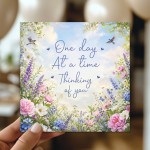Thinking of You Sympathy Cards For Friends or Family Bereavement