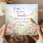 Sympathy Bereavement Card Thinking of You Greetings Card Loss
