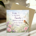 Sympathy Bereavement Card Thinking of You Greetings Card Loss